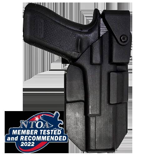 Comp-Tac Left-Hand CT3 Level III Holster Glock 19 Gen5 Black Finish