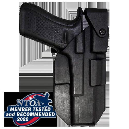 Comp-Tac Left-Hand CT3 Level III Holster Glock 19 Gen5 Black Finish