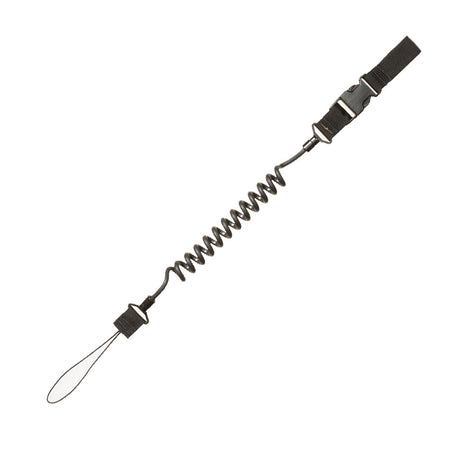 Tac Shield Black Belt and Vest Pistol Lanyard