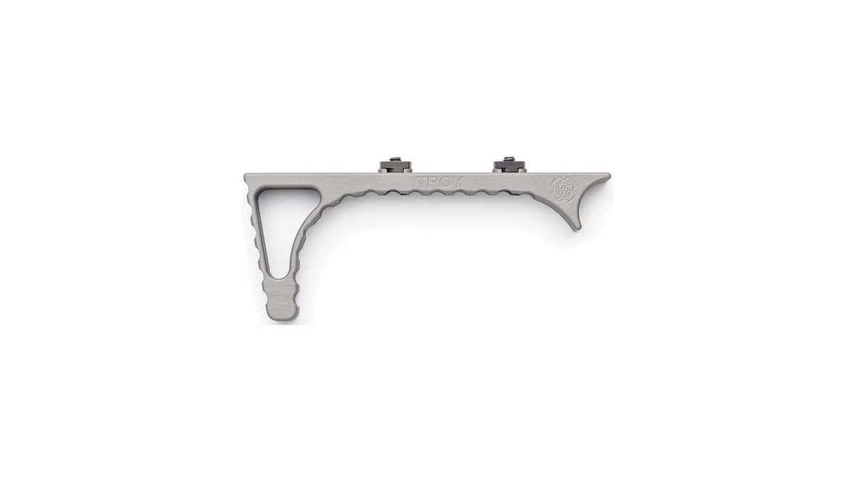 Troy Angled Fore Grip Grey Finish