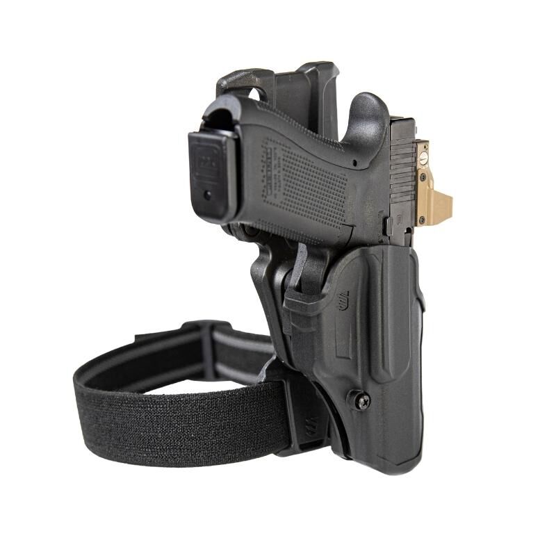 Blackhawk L2C Overt T-Series LH Black Holster for Glock 17/19/22/23/31/32/45