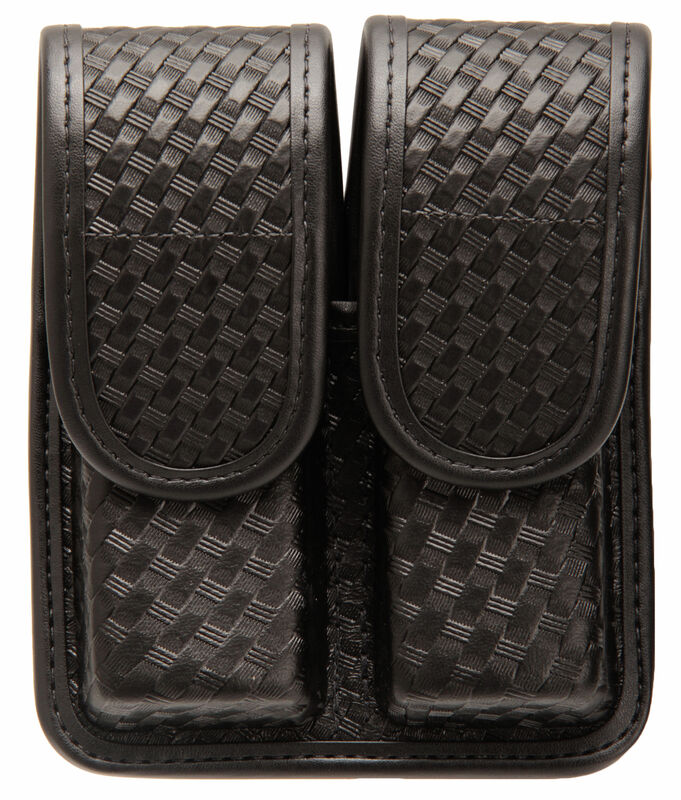 Blackhawk Double Mag Pouch for Glock 21 Black Basket Weave Pattern