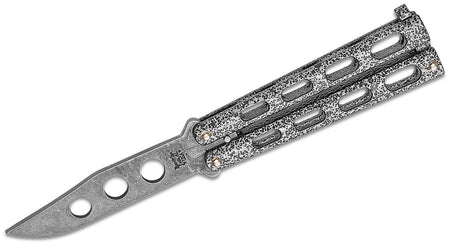 Bear & Sons Silver Vein 4-Inch Butterfly Knife Trainer