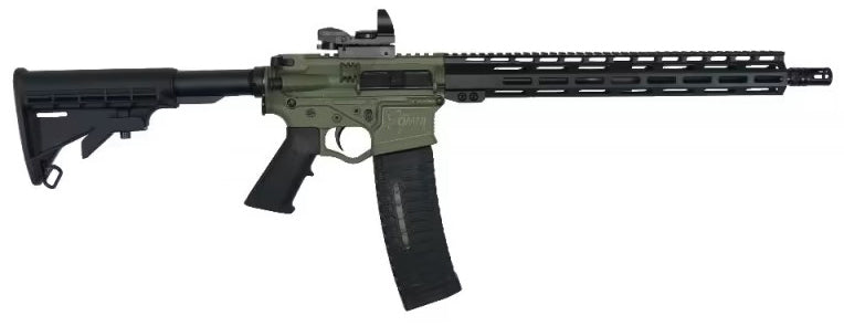 ATI Omni Hybrid RIA 5.56x45mm NATO 16" BBL 15" M-LOK 60-Rd BFG Red/Green Sight M4 Rifle