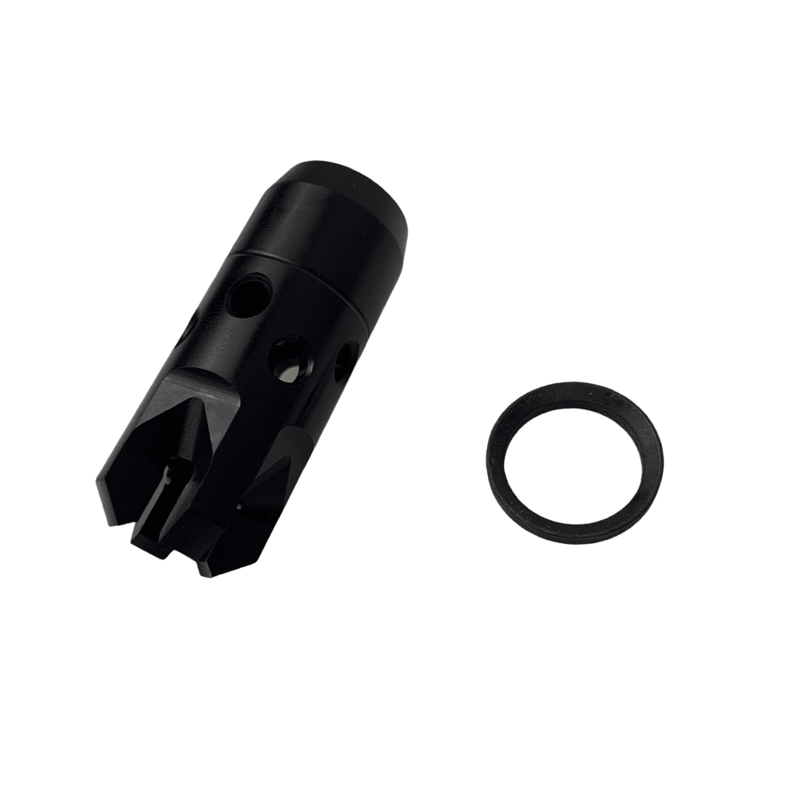 M+M Industries Chaos Muzzle Brake 5/8-24 RH w/ Crush Washer