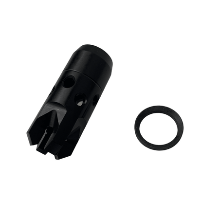 M+M Industries Chaos Muzzle Brake 5/8-24 RH w/ Crush Washer