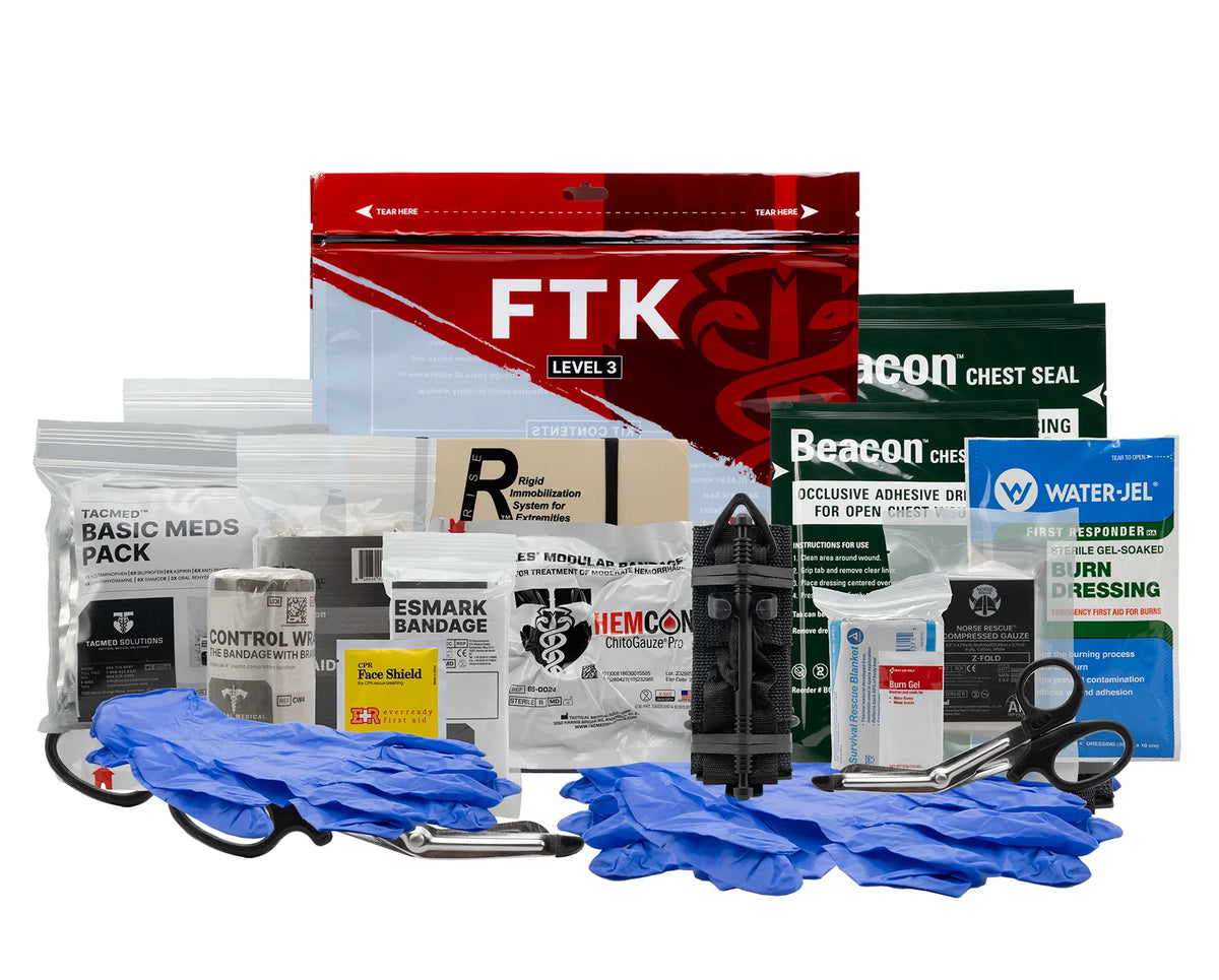 TacMed Solutions Field Trauma Kit Level 3 with SOF Tourniquet