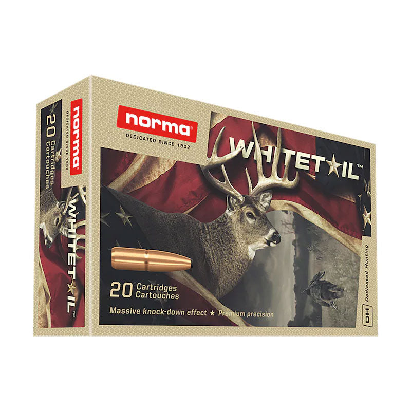 Norma .270 Winchester WHITETAIL 130 grain Pointed Soft Point ammunition