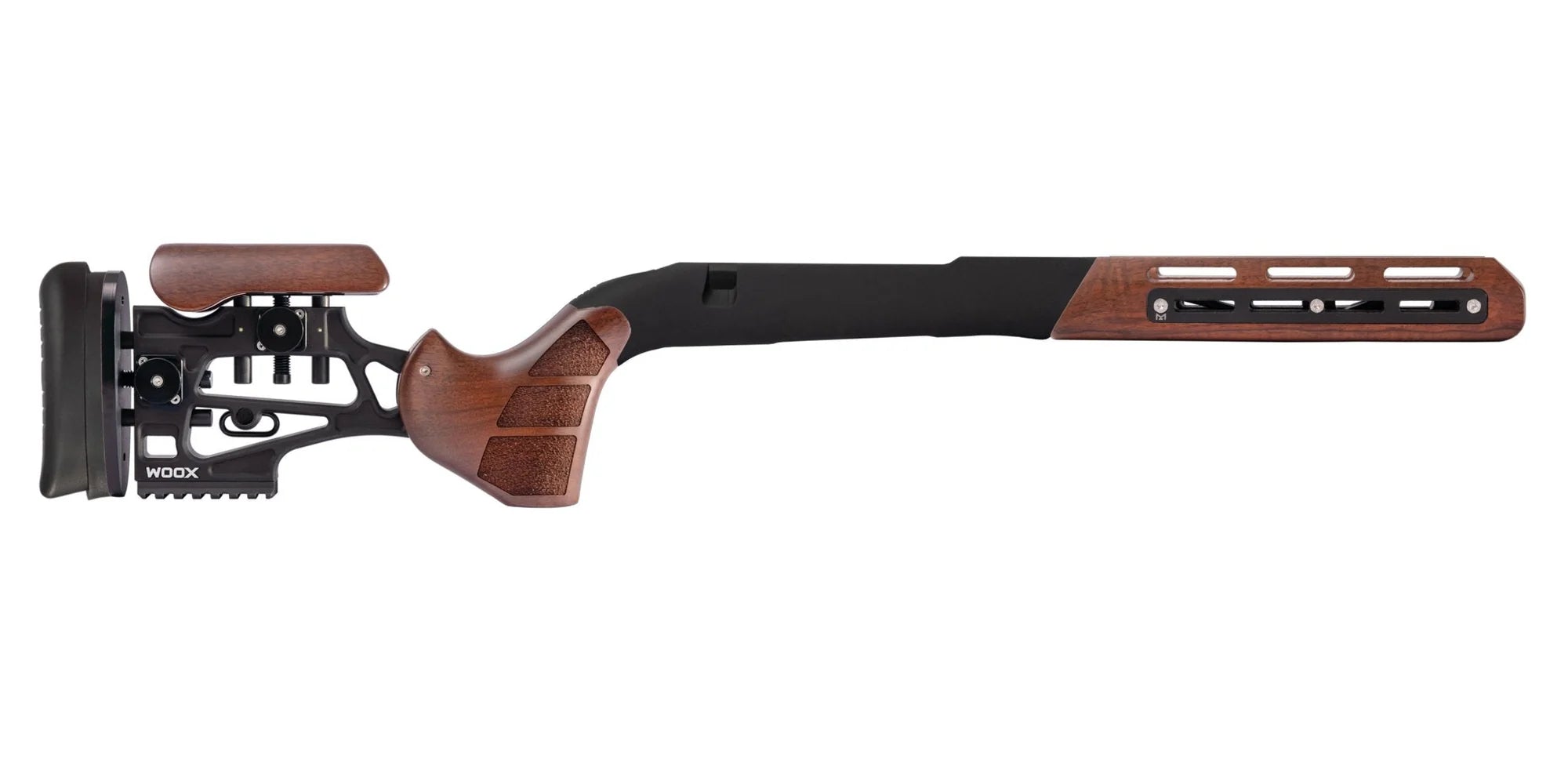 WOOX Furiosa DBM SA Chassis System - Micarta Black - Remington 700 and Clones