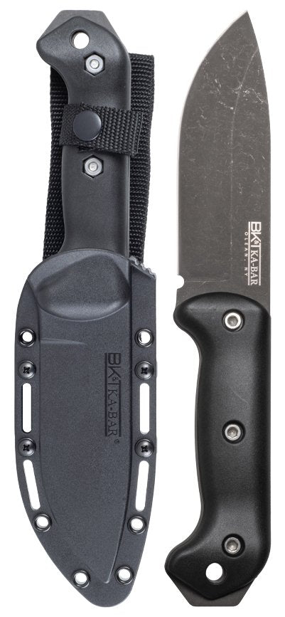 KA-BAR BK82 Becker Campanion 5.38" Drop Point MagnaCut Blade Fixed Knife and Sheath