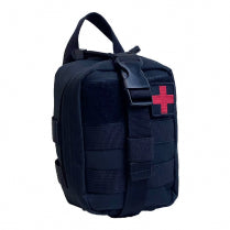 NcStar Compact Trauma Kit 1 MOLLE Black Red Cross Patch