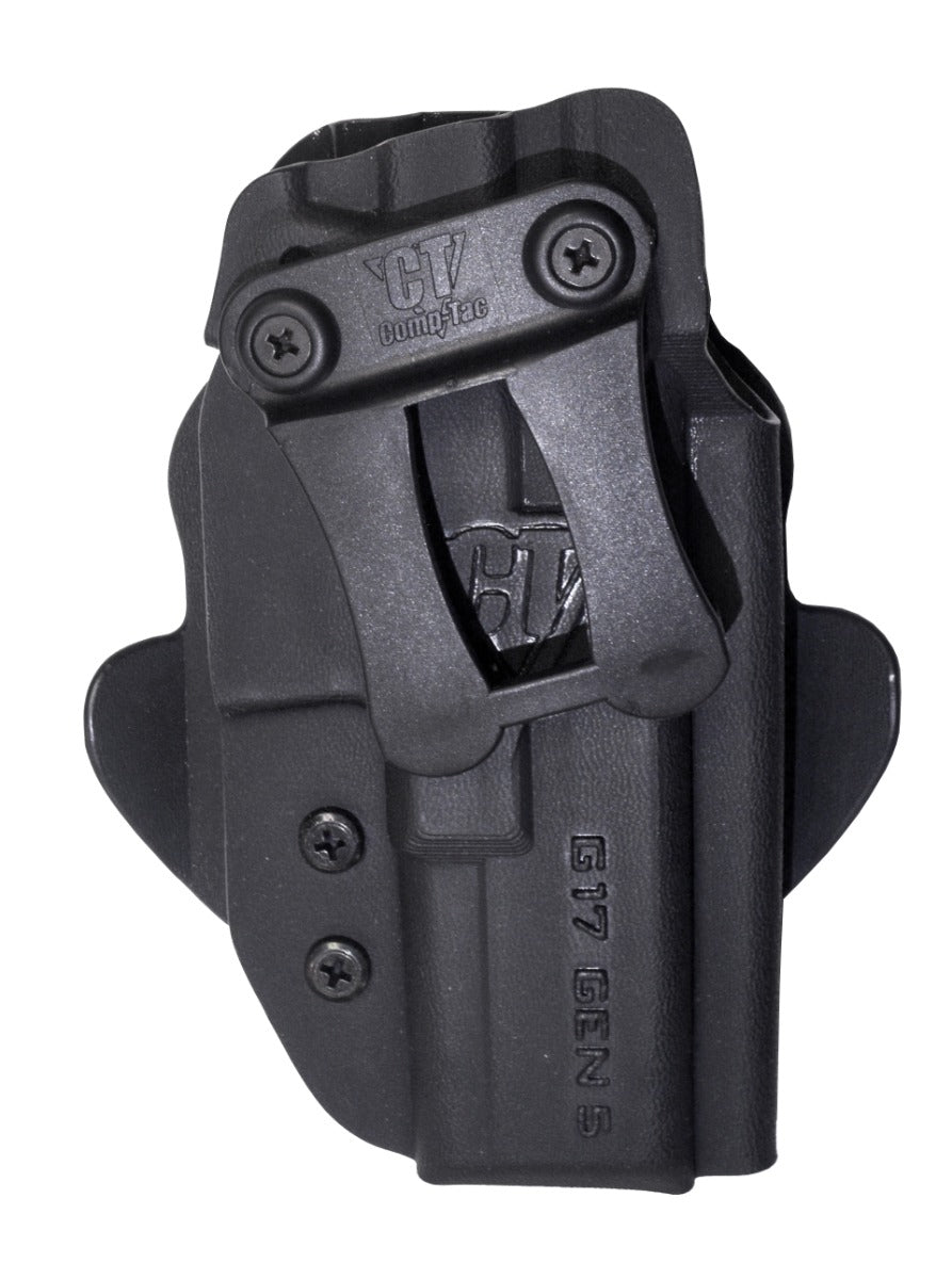 Comp-Tac Dual Concealment IWB/OWB Holster Glock 17 Gen 5 Black