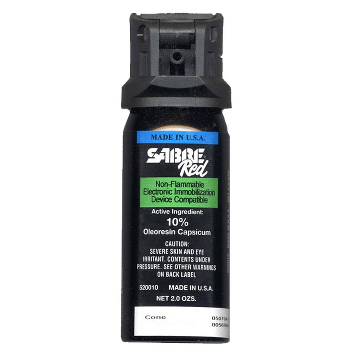 SABRE LAW MK-3 RED 10% OC 2 oz Cone Spray 25 Pack