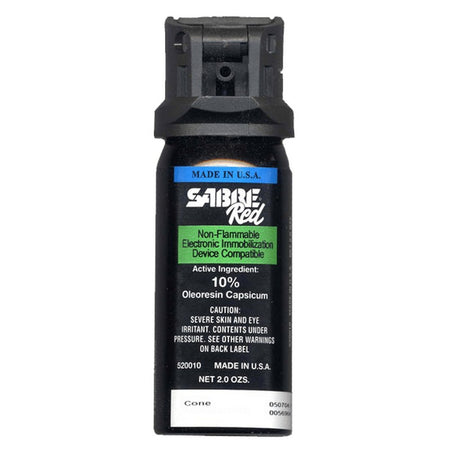 SABRE LAW MK-3 RED 10% OC 2 oz Cone Spray 25 Pack