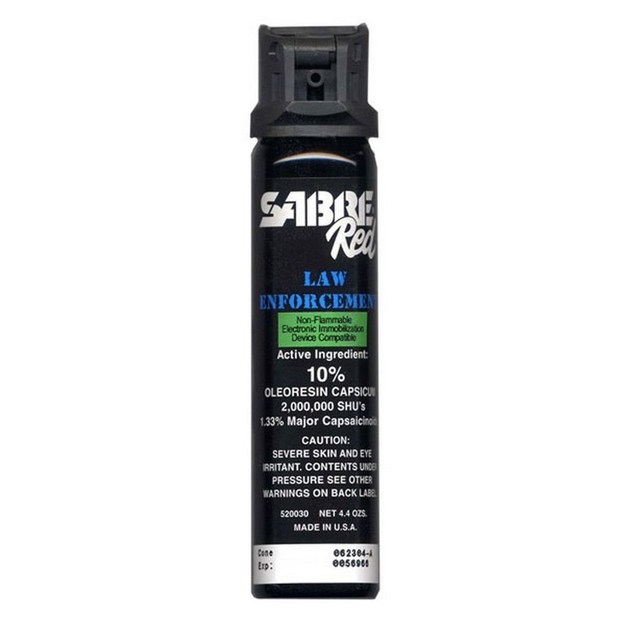 SABRE LAW RED 4.4oz MK-4 Cone OC Spray 10% 25-Count