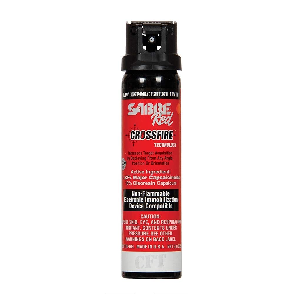 SABRE LAW RED 3oz MK-4 Crossfire OC Gel 25-Count