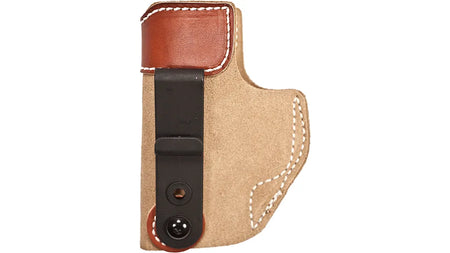 DeSantis Sof-Tuck Natural Suede Left Hand IWB Holster M&P Shield 9/40/45 LCP SCCY
