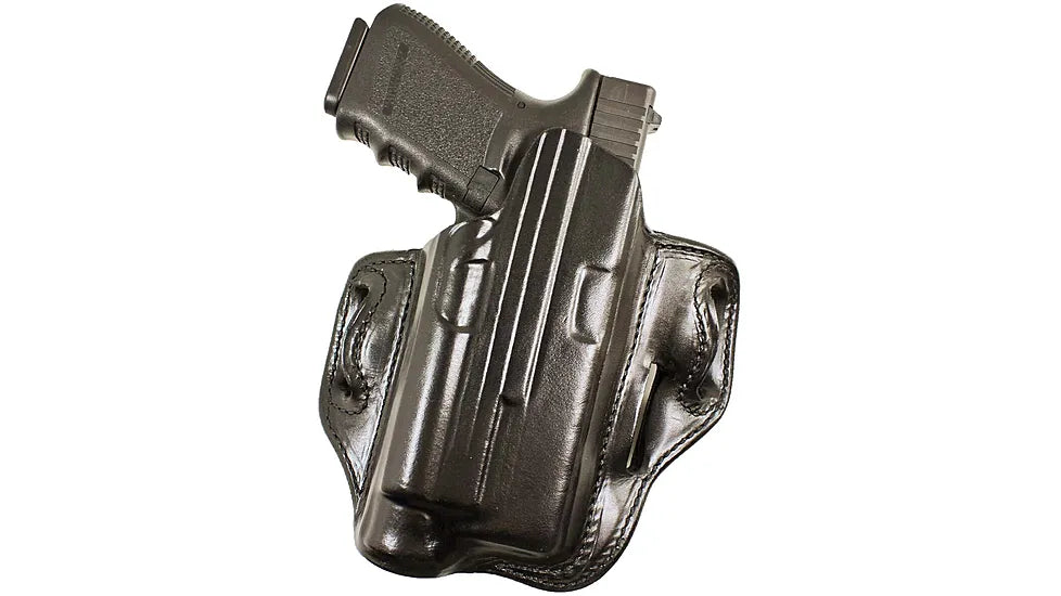 DeSantis Speed Lite OWB Leather Holster Glock 17 22 31 LH TLR-1 or X300 Black