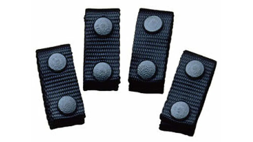 DeSantis 4-Pack Black Nylon Belt Keepers Fits 2-Inch Belts