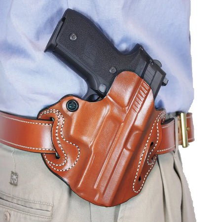 DeSantis Springfield Echelon 4.0C Optics Cut Speed Scabbard Belt Holster LH