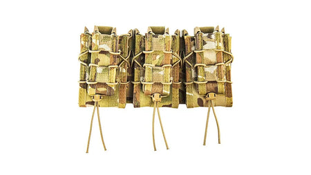 High Speed Gear MOLLE Triple Double Decker Shingle Multicam Rifle Pistol Magazines