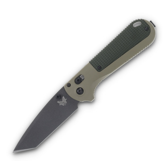 Benchmade 431BK-1 Redoubt AXIS Tanto Folding Knife Forest Green 8.27" OAL