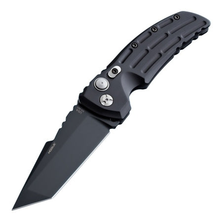 Hogue Auto Folder EX-A01 3.5" Tanto Blade Matte Black Aluminum Handle