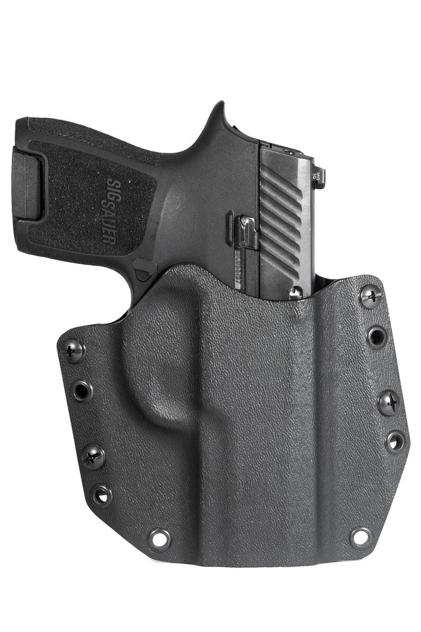 Mission First Tactical Right-Hand OWB Holster SIG P320 Subcompact Black