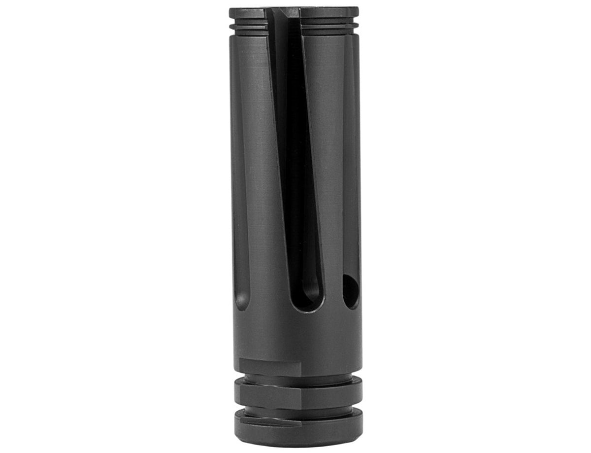 Mission First Tactical E-VOLV Muzzle Device AR15 Flash Hider 1/2x28 Black