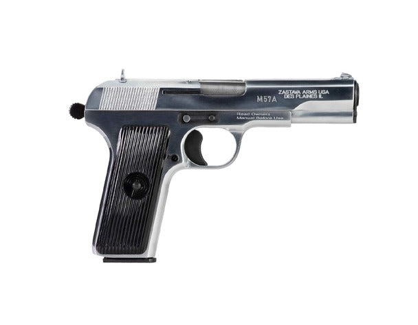 ZASTAVA M57A 7.62X25MM CHROME PSTL