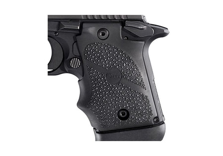 SIG SAUER P938 Black Plastic Grip Set with Rubber Accents