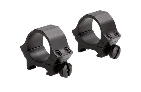 Sun Optics Low Sport Rings 1 Inch Black