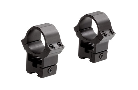 Sun Optics 1" High Sport Scope Rings for .22 3/8" Rail Black