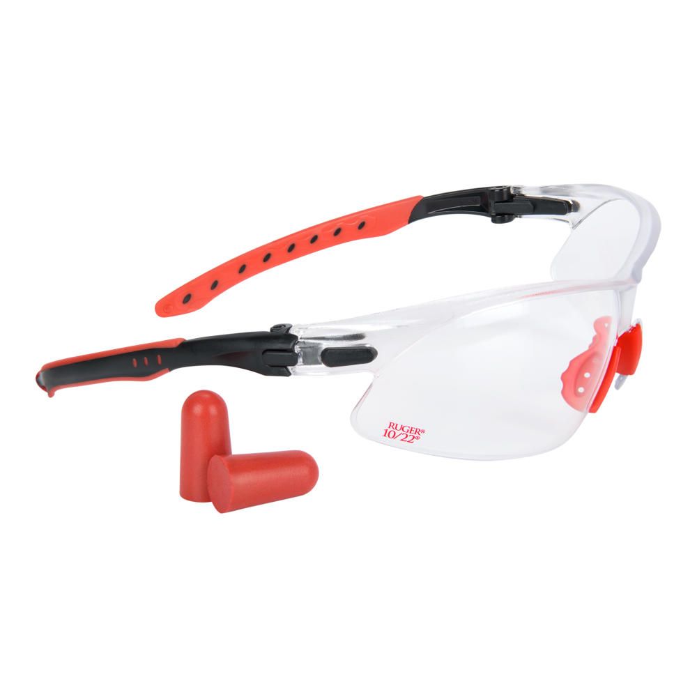 Allen Ruger 10/22 Shooting Glasses with Foam Plug Set