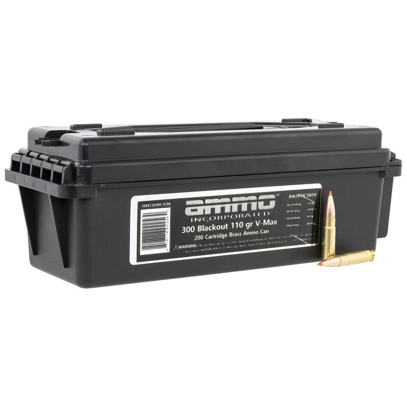 Ammo Inc .300 AAC Blackout Signature 110 grain Hornady V-Max ammunition