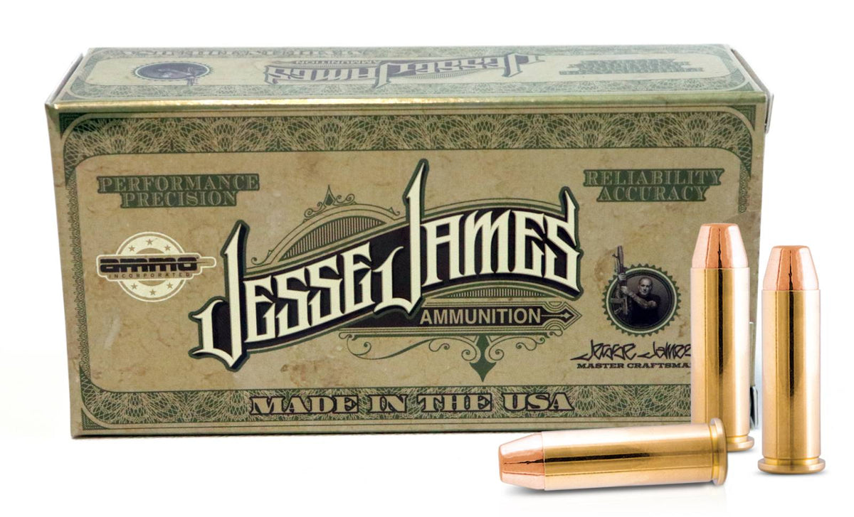 Ammo Inc .38 Special JESSE JAMES 125 grain Total Metal Jacket ammunition