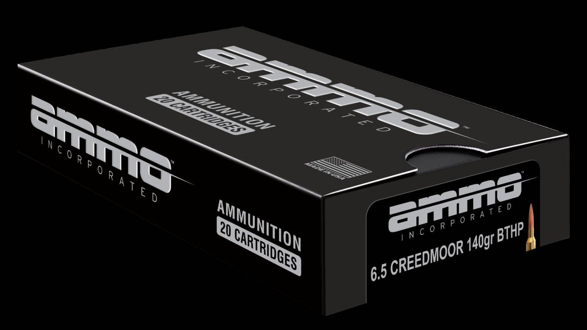 Ammo Inc Match  140 Grain 6.5mm Creedmoor  818778022854