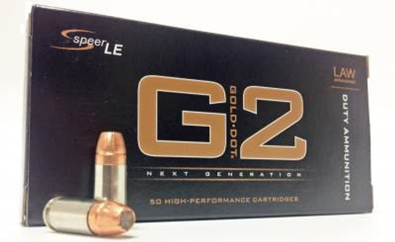 Speer .40 S&W Gold Dot LE G2 180 grain Jacketed Hollow Point ammunition
