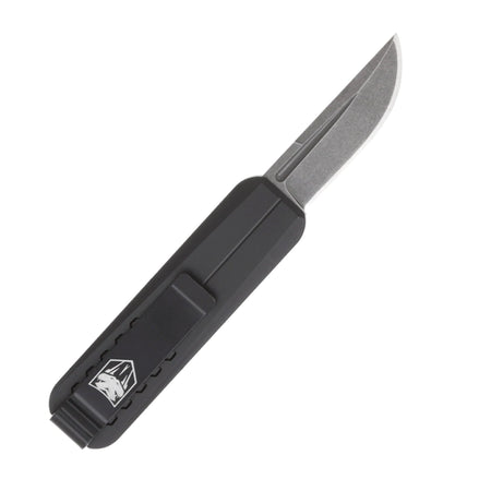 CobraTec CALI 928 Drop Point Non-Serrated Knife in Black