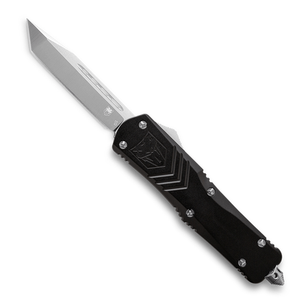CobraTec Large FS-X Non-Serrated Tanto OTF Knife Black
