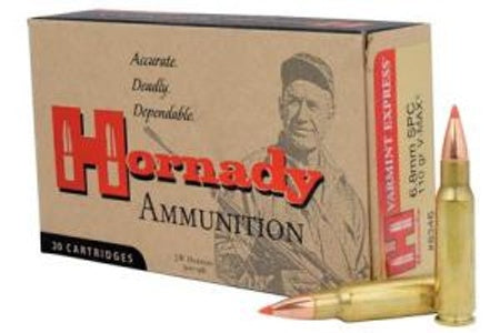 Hornady 6.8 Remington SPC VARMINTCenterfire 110 grain Polymer Tip ammunition