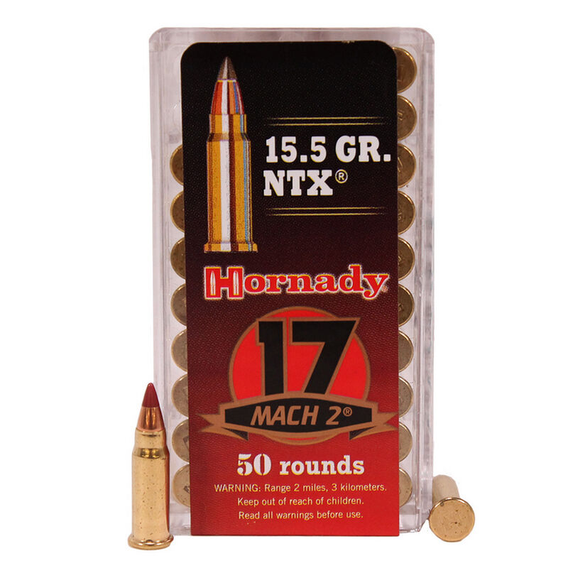 Hornady .17 Hornady Mach 2 Varmint Express 16 grain Non-Toxic Lead-Free ammunition