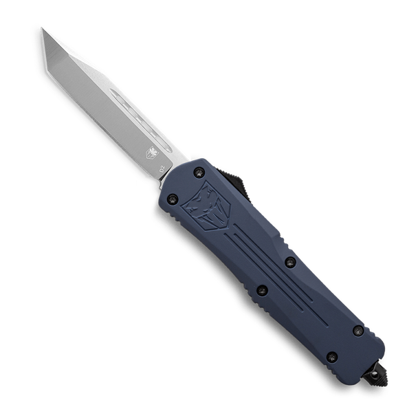 CoBRATec NYPD Medium FS-3 Tanto Automatic OTF Knife Non-Serrated