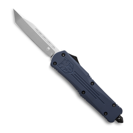 CoBRATec NYPD Medium FS-3 Tanto Automatic OTF Knife Non-Serrated