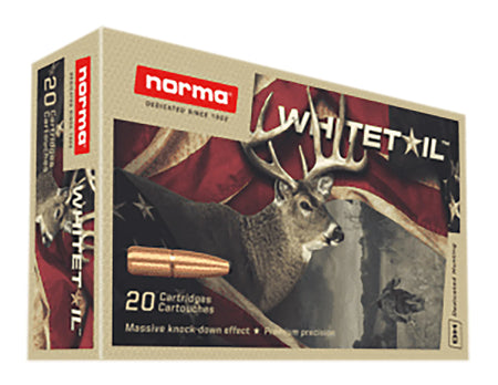 Norma .243 Winchester WHITETAIL 100 grain Pointed Soft Point ammunition