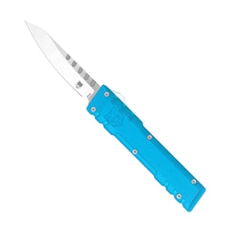 CobraTec Gentleman Blue Non-Serrated Drop Point Blade