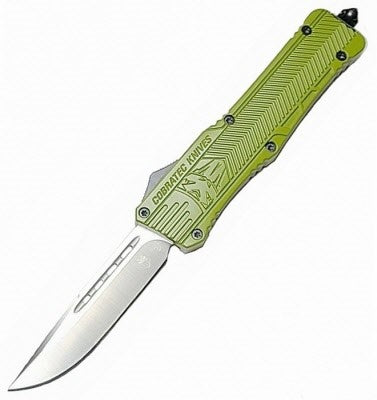 CobraTec Large OD Drop Non-Serrated Out-the-Front Knife