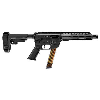 Freedom Ordnance 8" 9mm Pistol Black Finish No Brace