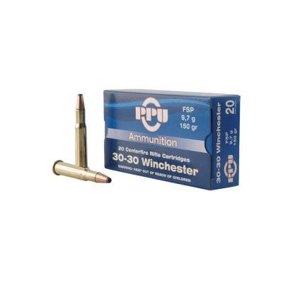 Prvi Partizan .30-30 Winchester PPUCenterfire 150 grain Flat Soft Point ammunition