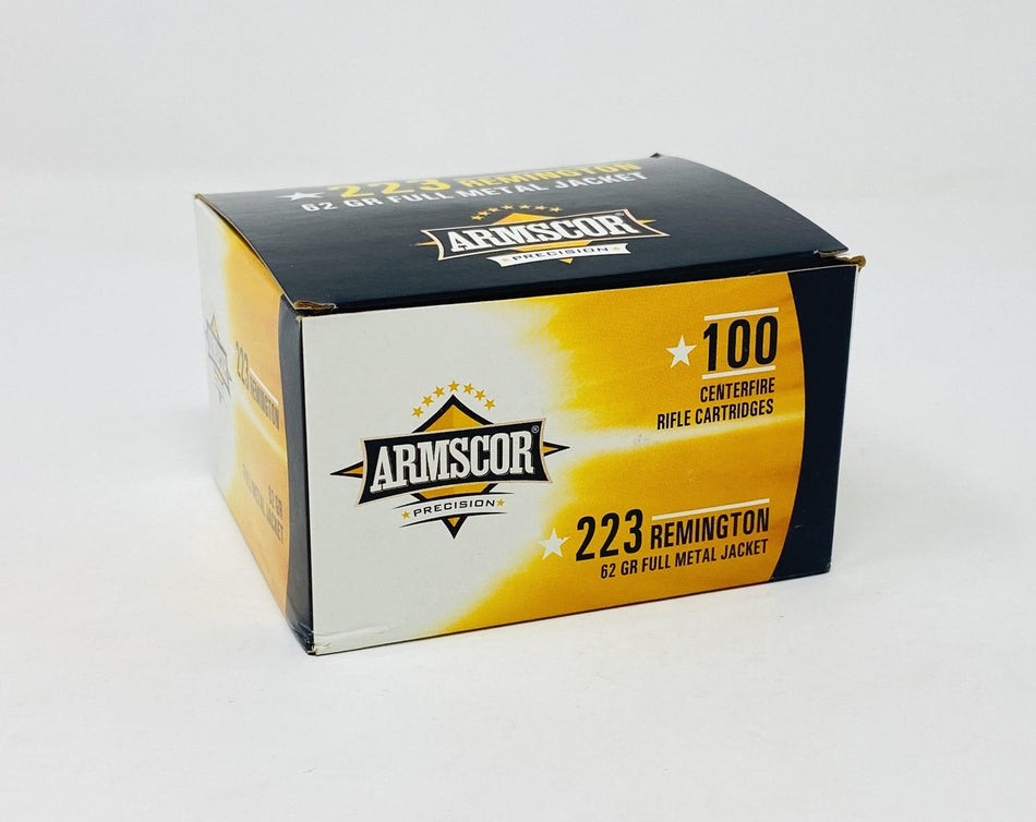 Armscor .223 Remington  62 grain Full Metal Jacket ammunition